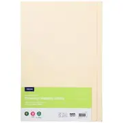 J.Burrows Recycled Manila Folder Foolscap Buff 10 Pack