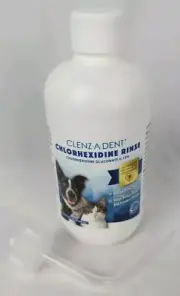 Clenz-A-Dent Chlorhexidine Rinse 8 oz