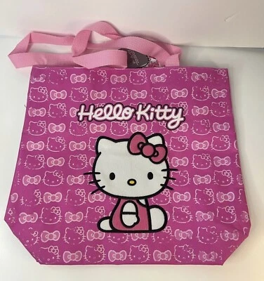 Hello Kitty Pink Tote Sanrio 2013 NWT Shoulder Bag Purse