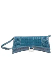 Balenciaga Hourglass Sling Bag in Blue