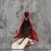 Handmade 1/18 Scale Red Cape Cloak Coat Model For 3.75" Action Figure Accessory