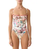 Camilla Ruched Underwire One Piece Swimsuit