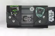 Disney Wallet (new) WALLET - STAR WARS - BLACK TRI FOLD, 6.5" L X 3.5" H