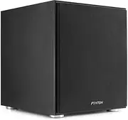 Fenton SHFS12B 12" Active Subwoofer Powered Bass Speaker, Front-Firing with Phase Control and Crossover for Home Theatre, Hi-Fi Sound System Sub, 30cm Woofer, Black