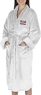 Northwest NFL Minnesota Vikings Silk Touch Robe, S/M, White, Rollout