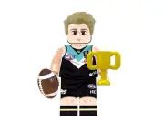 AFL Mini Figures - Custom Lego Port Adelaide Robbie Gray Minifigure Cake Topper