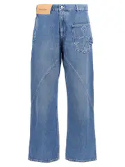 [J.W. Anderson] J. W. Anderson-Twisted Workwear Jeans Blu-Uomo 32 Blue