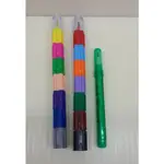 【彩虹筆】14色積木彩虹筆 附贈2B素描筆