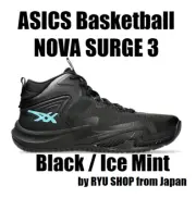 ASICS Basketball Shoes NOVA SURGE 3 1061A048.001 Black / Ice Mint