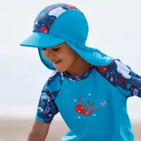 在飛比找蝦皮購物優惠-英國潑寶SplashAbout抗UV 小朋友玩水 遮陽泳帽 