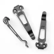 1*Stainless Steel Pocket Knife Clip Back Waist Clips for Benchmade For Emerson