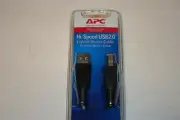 APC USB 2.0 6 ft Blue LED Lighted Cable for Printers Scanners - ONE Cable
