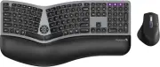 ProtoArc Backlit Wireless Full Size Ergo Keyboard, EKM01 Plus (Purple) - NIB