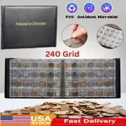 Coin Album Coin Collection Rack Coin Jacket Collector Album Stamp Currency Prote