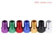 5x presta to schrader valve adapter converter road bike cycle bicycle pump ;;b