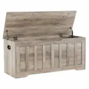 43.3" Storage Chest Extra Large,Storage Trunk with 2 Safety Hinges,Wooden