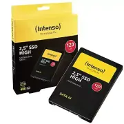 SSD 2,5 " 120GB Intenso SATA III Internal Hard Disk Allo Condition Solid