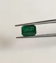 1.50 cts Zambian Emerald Cut Untreated Gemstone