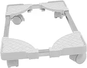 KALLORY Movable CPU Stand with Casters Computer Tower Holder for Home Office Smooth Surface Stabilizing Design for Elevating Towers Off Floors