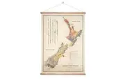 100% NZ: Geology of New Zealand Wall Chart