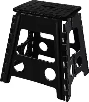 39 cm Folding Step Stool Portable Plastic Foldable Chair RV Toilet Home Outdoor
