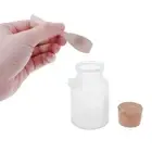 Scrub Bath Salt Bottle Set ABS Bottle Sealed Jar Bath Frosted Container