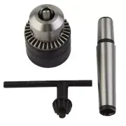 Premium 564'' to 12'' Drill Chuck Tool with MT2 Morse Taper Arbor and Key
