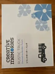 NIB Creative Memories Rustic Truck Decorative Border Punch