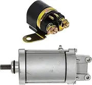 Starter Motor Solenoid Kit,Compatible With VTX1800S VTX1800C VTX1800C1 VTX1800F1 VTX1800N1 VTX1800R VTX1800T1 VTX1800S1