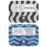 Talking Tables General Knowledge/Culture Trivia In Tin Family Game Combo Set