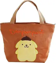Cute Cartoon Pattern Canvas Tote Bag Lunch Box Bag Lunch Box Bag
