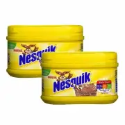 Nestle Nesquik Chocolate Flavour Milkshake Mix, (300 gm x 2 pack) Free shipping
