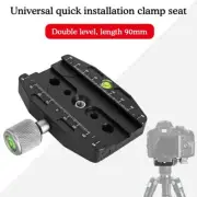 Camera Clamp Quick Release Plate Mount Holder For Arca-Swiss Monopod Tripod B0T1