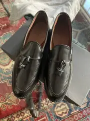 $750 Allen Edmonds Grayson Black Cordovan Sz 9.5 Brand New In Box