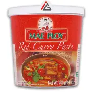 Mae Ploy - Red Curry Paste - 2x400 gm
