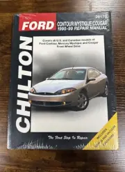 1995-1999 Ford Contour Mercury Mystique & Cougar Chilton Repair Manual 26170 New