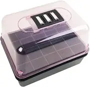 Germination Tray - Seed Starting Trays | Seedling Growing Box | Portable Independent Growing Germination Tray for Flower, Succulent, Vegetable, Farm Use