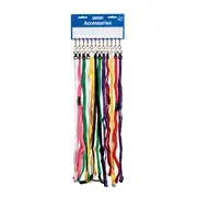 Kevron Card Breakaway Lanyards Assorted Colour (12pk)