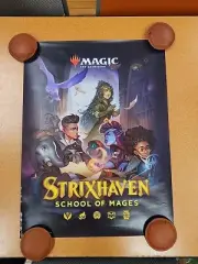 MTG Magic the Gathering Strixhaven: School of Mages Promotional Poster 24"x18"