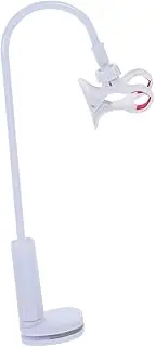 Uonlytech Height Adjustable Clip Mobile Phone Stand Compact Cell Phone Holder for Desk for Hands Viewing and Video Calls Lightweight Design for Travel