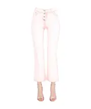 Alberta Ferretti Sorbet Sky Dye Flared Pants IT44 White