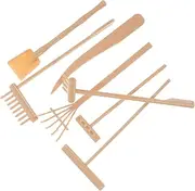 Levemolo Mini Zen Garden Rake Set Japanese Style Tools for Meditation Garden Decor