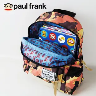 paul frank 迷彩後背包-童(橘) P565104