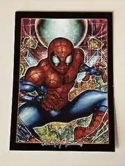 SPIDER-MAN MYSTERIO Sketch Card Print Signed by Chris McJunkin