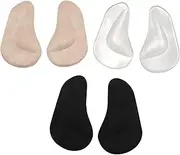 Daiilg (12PCS) Arch Support,Soft Gel Insole Pads,High Heel Inserts Reusable Arch Cushions Best for Plantar Fasciitis and Flat Feet,Arch Pain Relief, for Men and Women