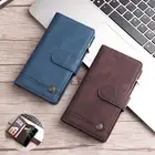 Zipper Magnetic Leather Purse Case For Samsung A05S S20 S21 S22+ A13 A22 A52 A72