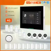 Wireless Wifi 4G Smart Home Security Alarm System Kits For Garage Residential