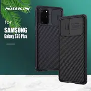Nillkin For Samsung Galaxy S20 Plus 5G Case, CamShield Series Slim Stylish Protective Case with Slide Camera Cover (Black)