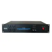 Pyle PCO885 PylePro PDU Power Strip Surge Protector - 3600 Watt 15 Amp 20 Outlet