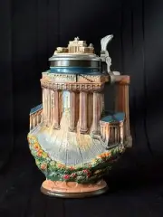 Limited Edition WW Team Germany Brandenburg Gate Beer Stein with Certificate